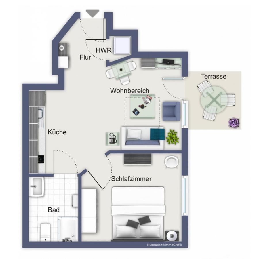 Strandstrasse 32 Wohnung 35 Кюлунгсборн Экстерьер фото